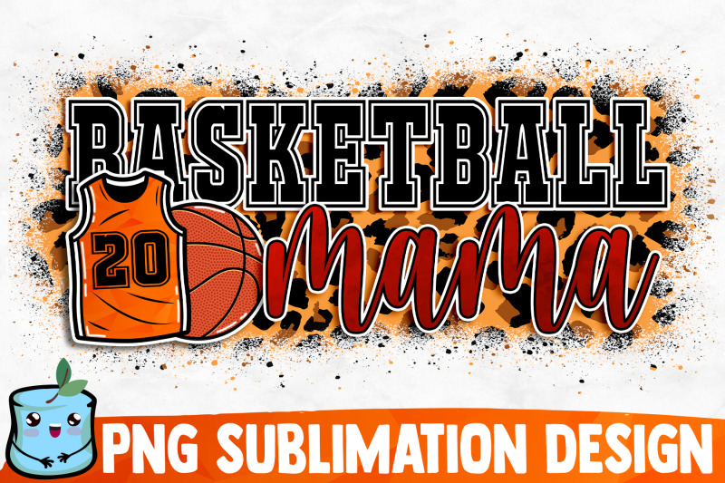 basketball-mama-sublimation-design