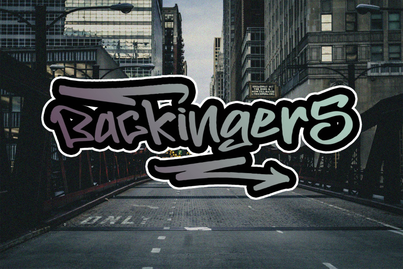 backingers-graffiti-font