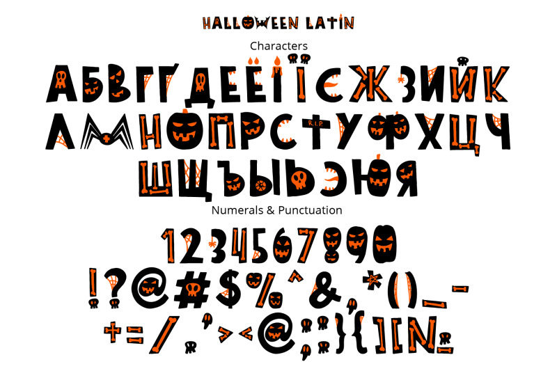 halloween-color-font