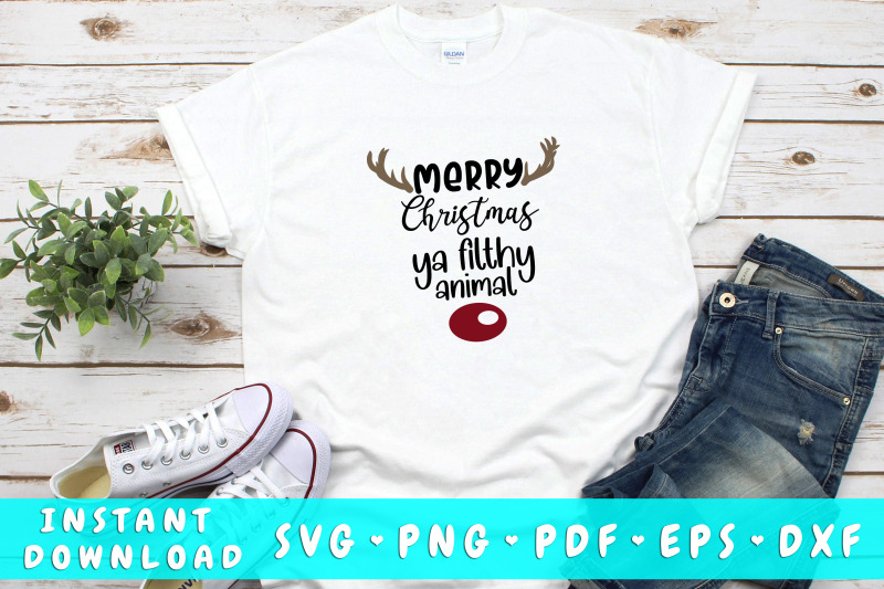 merry-christmas-ya-filthy-animal-svg