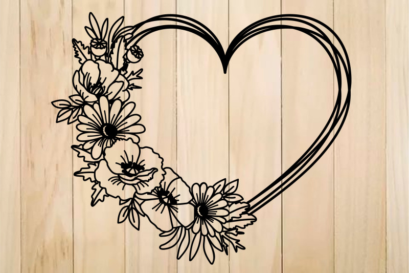 wild-flowers-svg-floral-heart-svg-floral-frame-cutting-templates