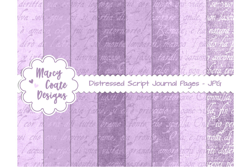 lavender-distressed-script-journal-papers-us-letter-size