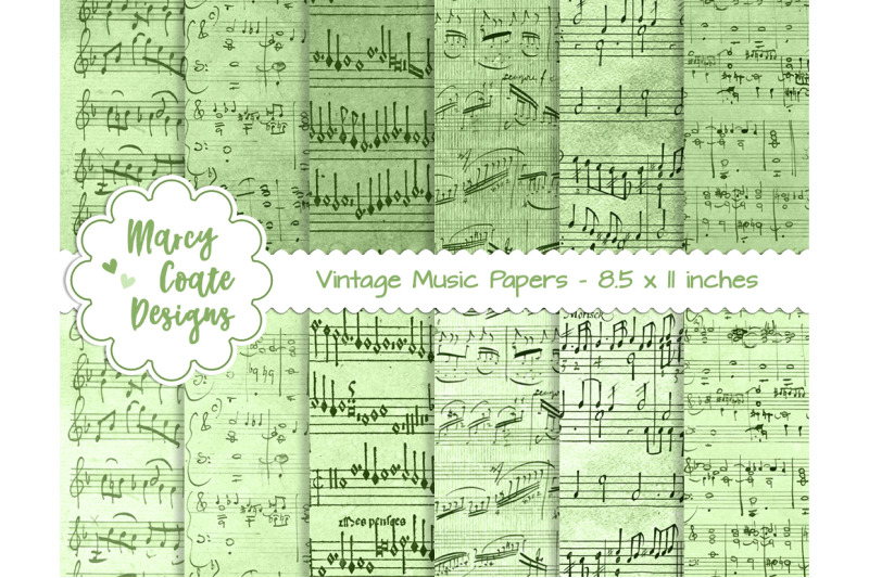 green-dyed-music-paper-us-letter-size