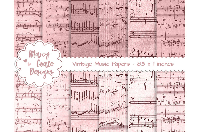 pink-dyed-music-papers-us-letter-size