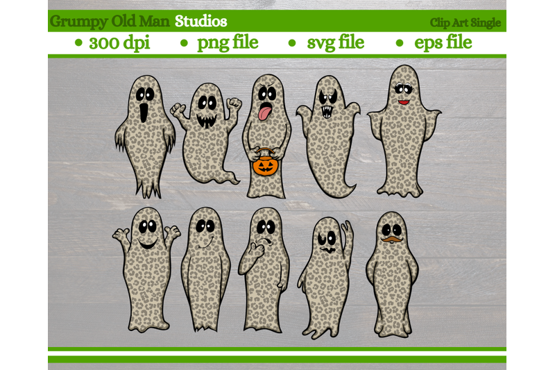funny-halloween-ghosts-in-leopard-prints