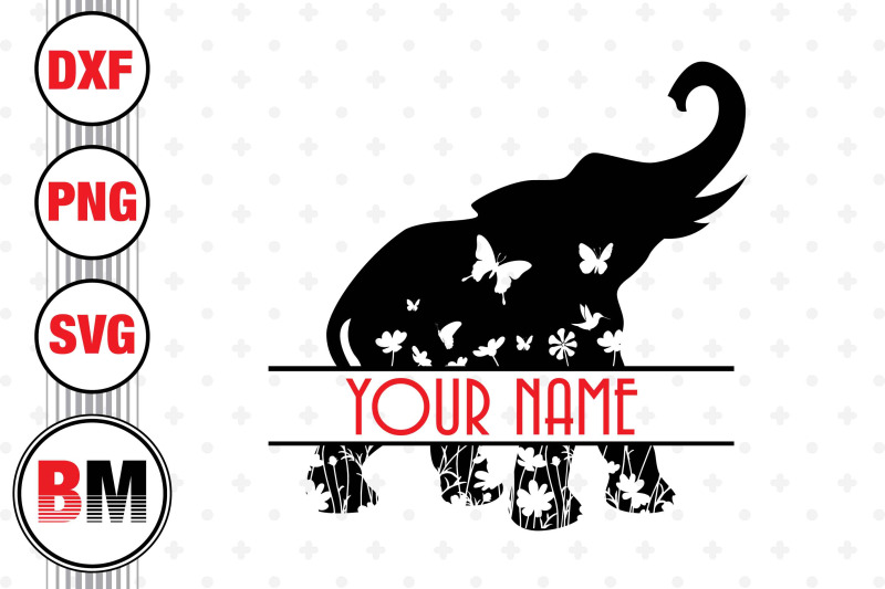 elephant-floral-svg-png-dxf-files