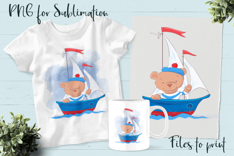 cute-bear-sublimation-design-for-printing