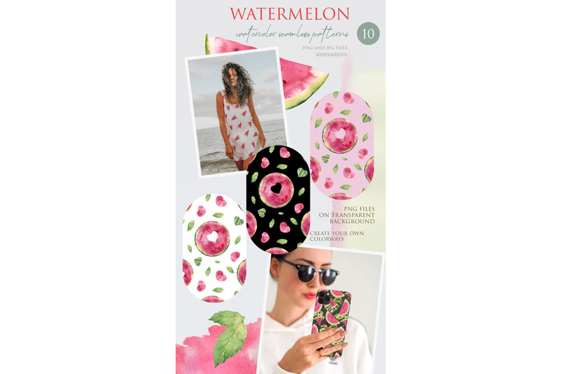 watermelon-watercolor-set-png