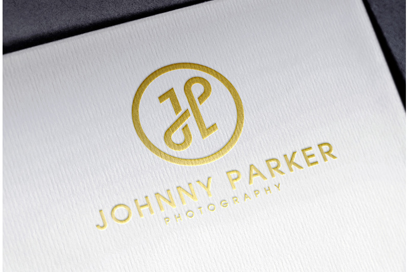 gold-foil-logo-mockup-on-white-paper