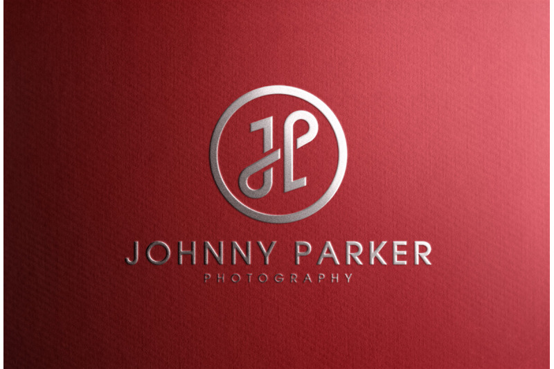 silver-foil-stamping-logo-mockup-on-red-paper