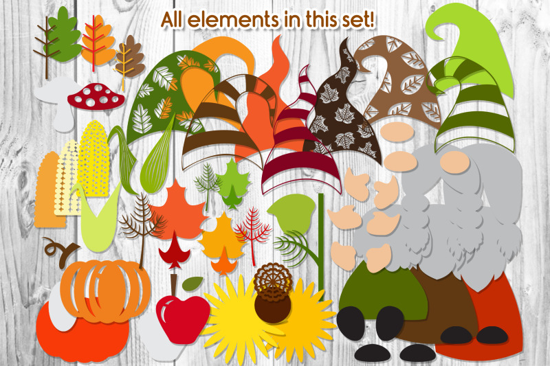 autumn-gnome-builder-svg-clipart-layered-design-fall-elements