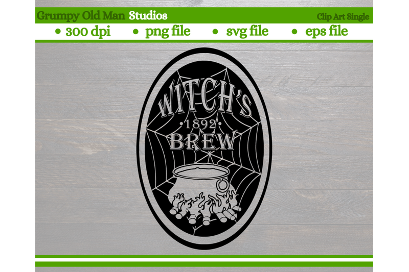 witch-039-s-brew-label-halloween-design