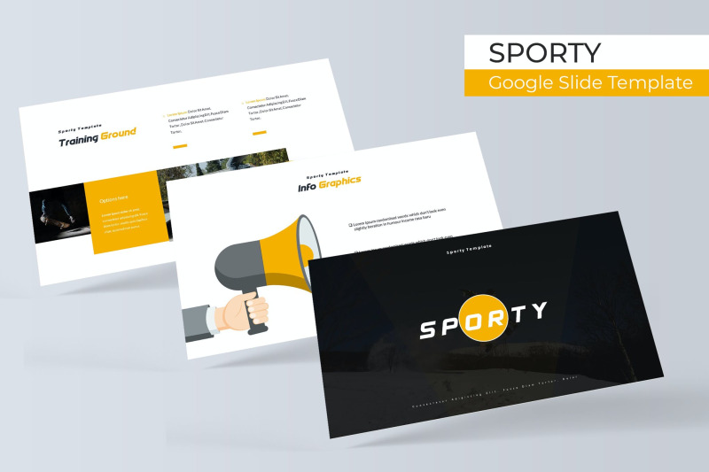 sporty-google-slide-template