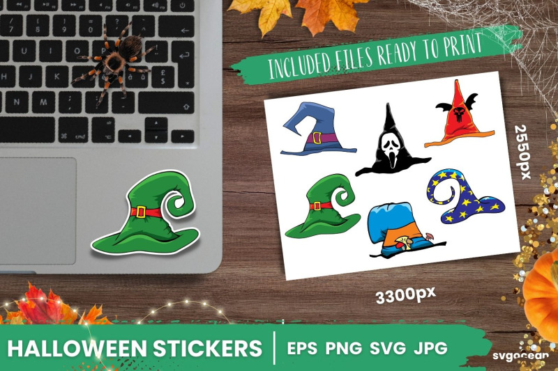 witch-hat-stickers