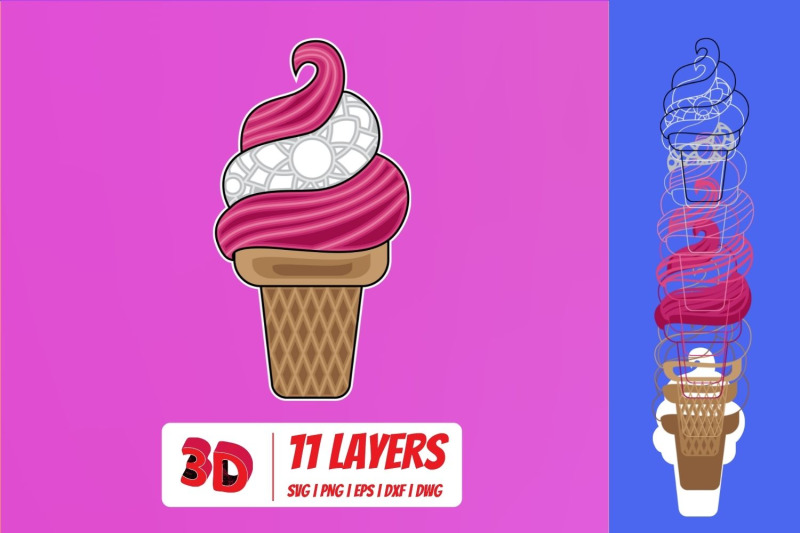 3d-ice-cream-svg-bundle