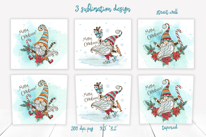 christmas-gnomes-2-tumbler-sublimation-design-20-oz-skinny-png