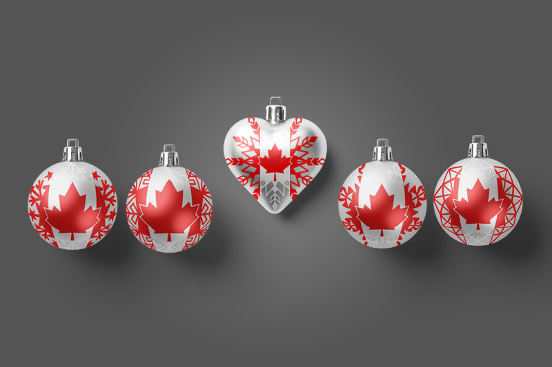 snowflakes-with-the-flag-of-canada