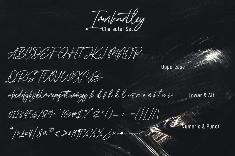 ironhartley-script-font