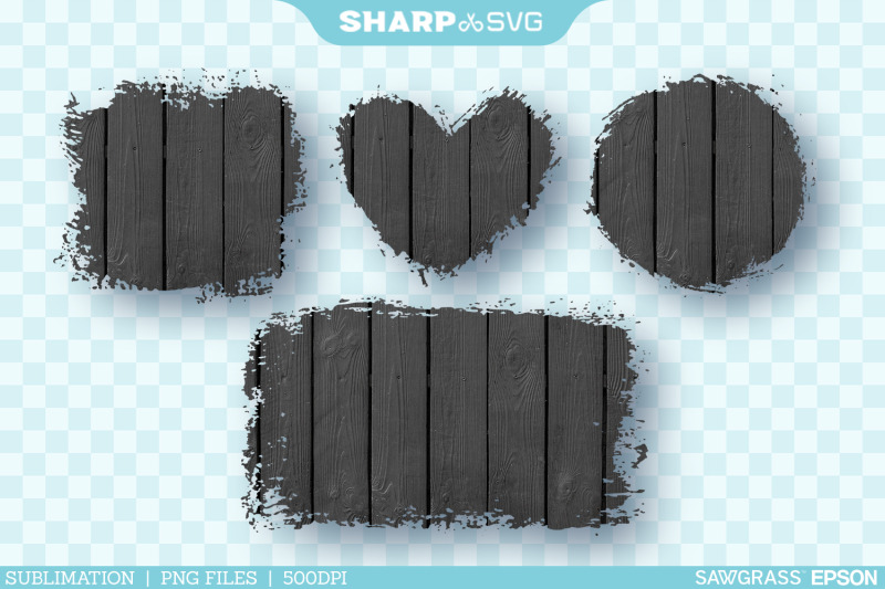 distressed-black-wood-2-sublimation-png-square-heart-circle
