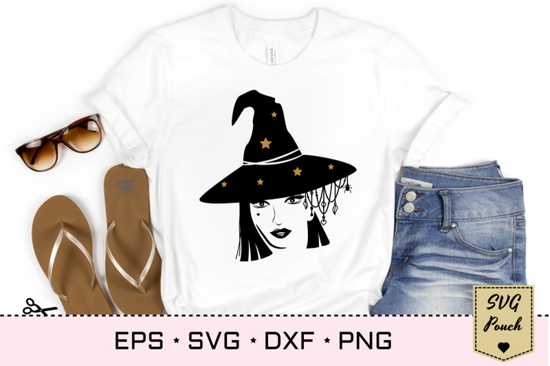 witch-svg-witch-head-with-hats-and-pendants-svg