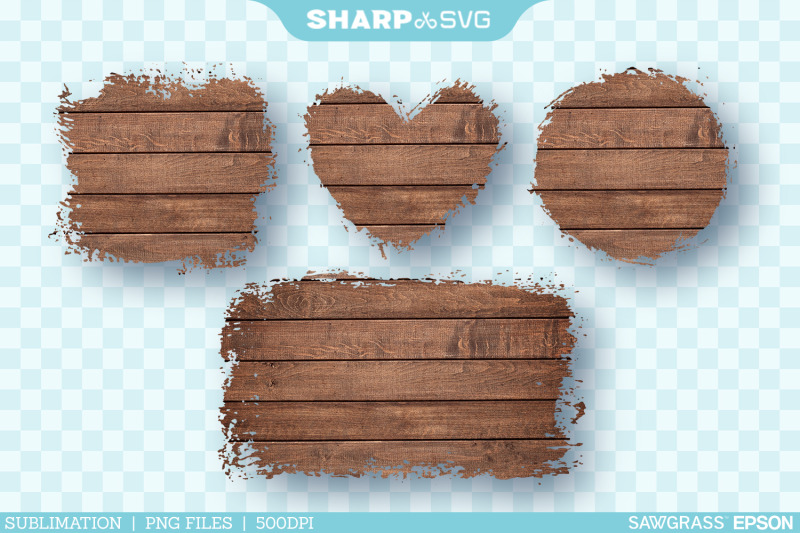 distressed-brown-wood-sublimation-png-square-heart-circle-rectangle