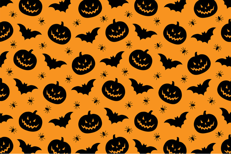halloween-pattern-pumpkin-pattern-bats-pattern-ghost-svg
