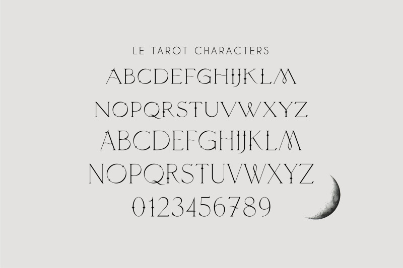 le-tarot-celestial-serif-font
