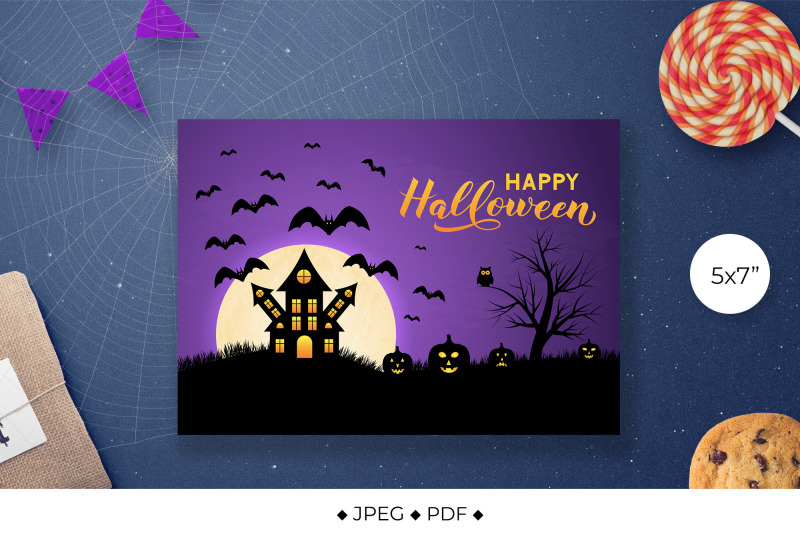 halloween-greeting-card-printable-with-haunted-house