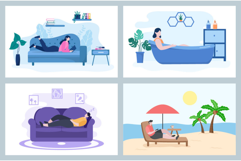 18-relax-at-home-vector-flat-illustration