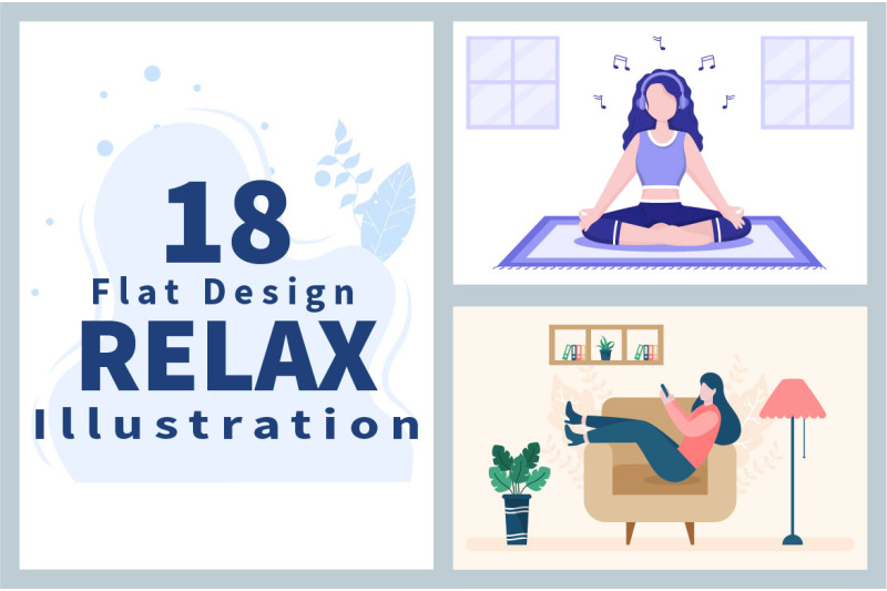 18-relax-at-home-vector-flat-illustration