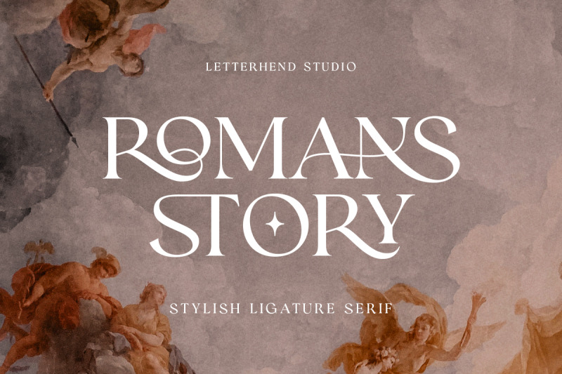 romans-story-ligature-serif-font
