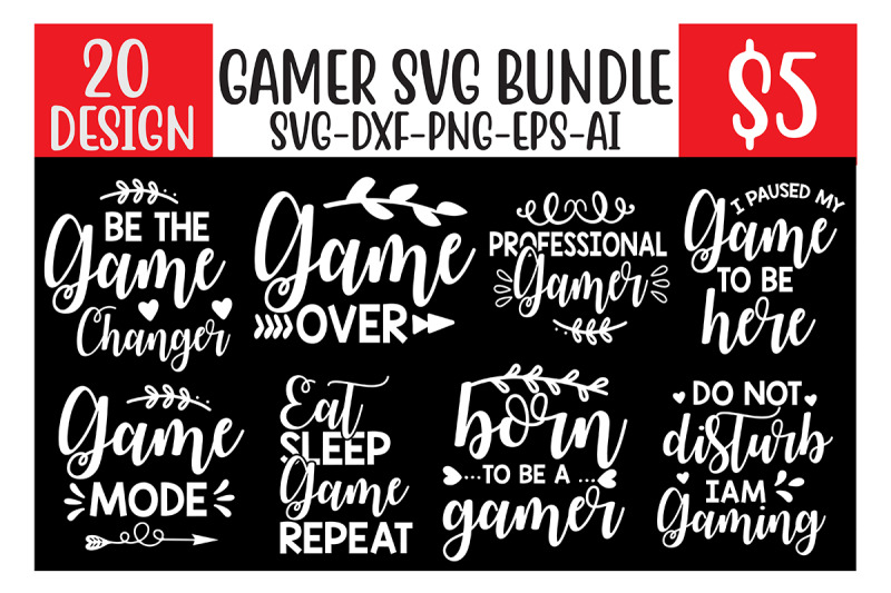 gamer-svg-bundle-cut-file