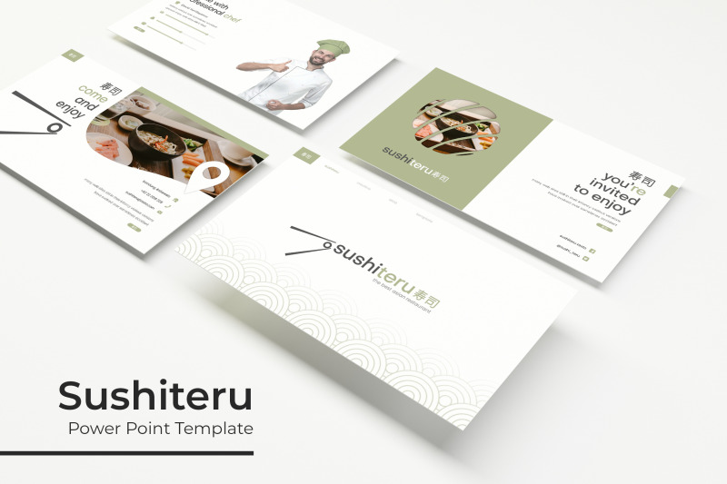 sushiteru-power-point-template