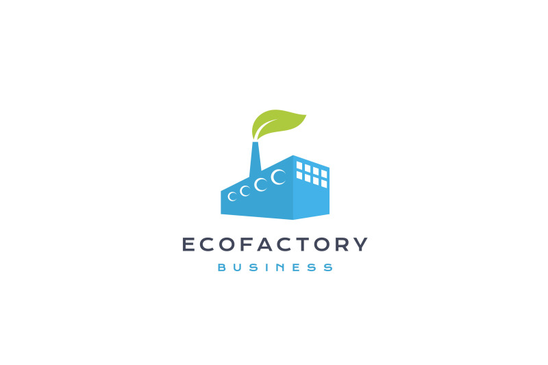 eco-factory-logo-design-nature-industrial-logo-design