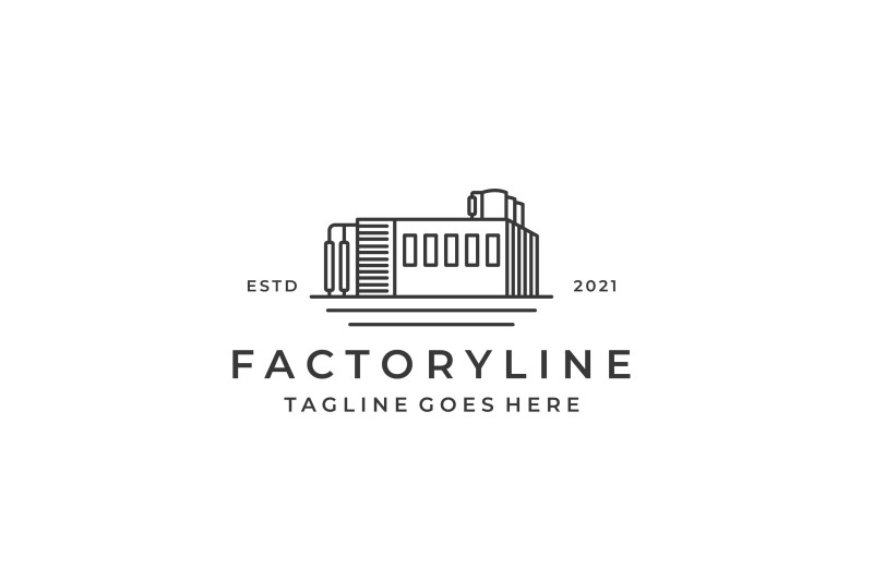 line-art-factory-building-logo-design-modern-industrial-logo-design