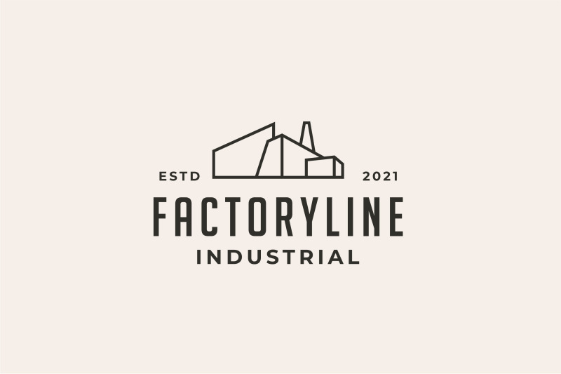 line-art-factory-building-logo-design-modern-industrial-logo-design