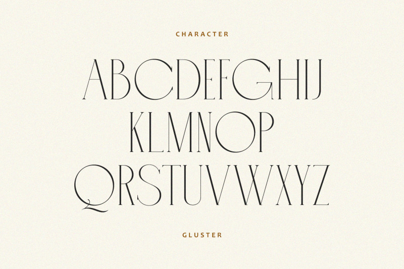 gluster-serif-display-font-typeface