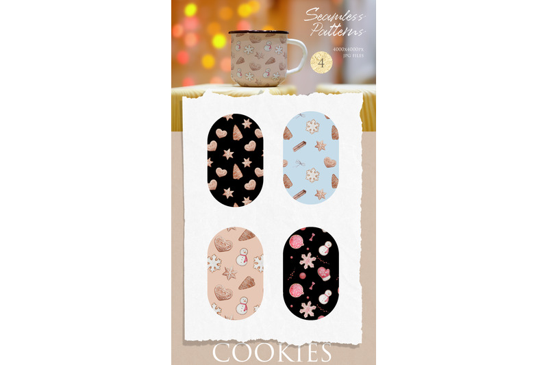watercolor-ginger-christmas-cookies