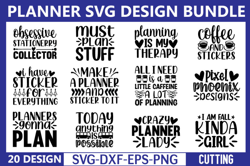 planner-svg-bundle