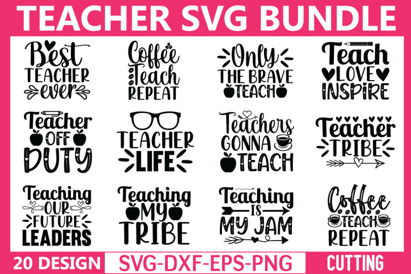 teacher-svg-bundle