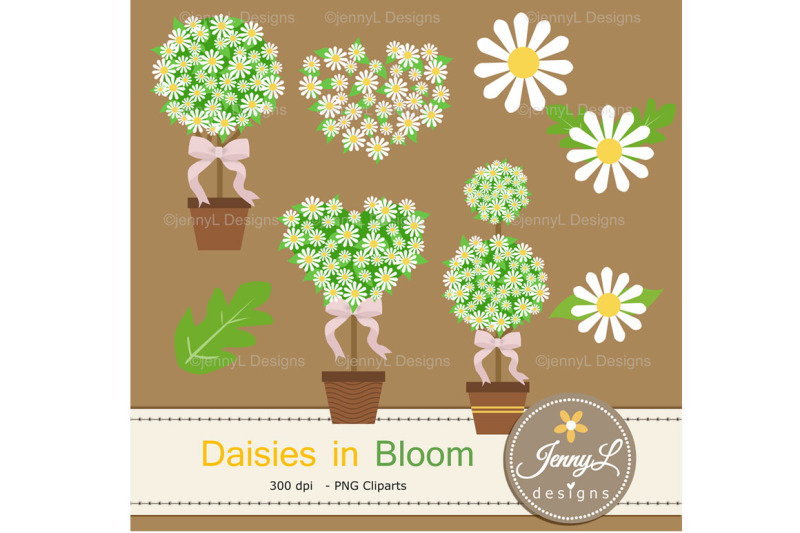 daisy-flower-topiary-digital-papers-and-clipart