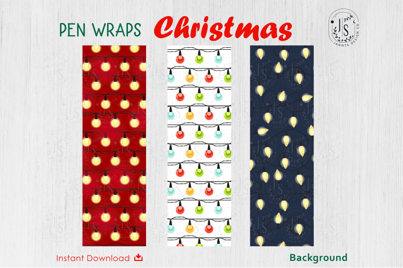 christmas-garland-lights-pen-wraps-file-set