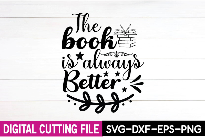 the-book-is-always-better-svg