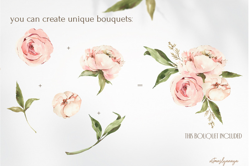 watercolor-peony-clipart-floral-elements-bouquets-wreaths
