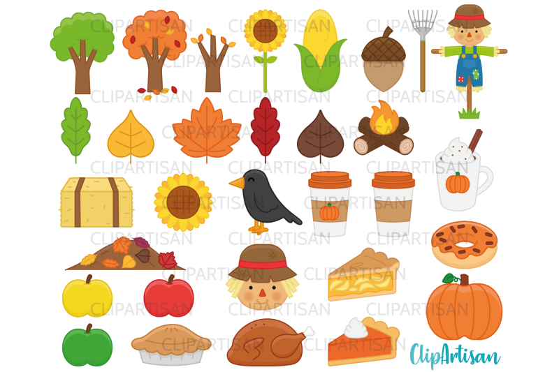 fall-autumn-clip-art-pumpkin-spice-harvest-autumn-leaves