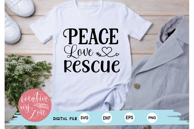 peace-love-rescue-svg