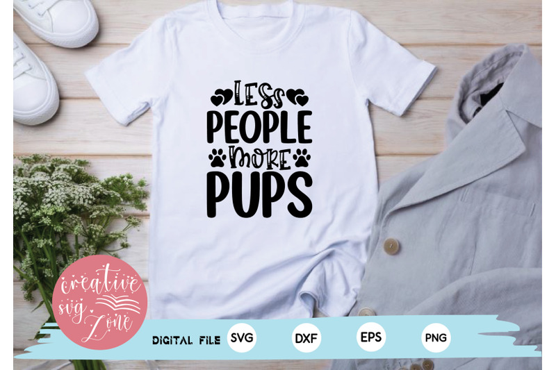 less-people-more-pups-svg