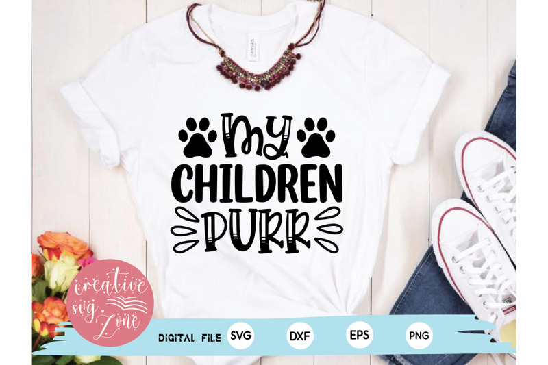 my-children-purr-svg