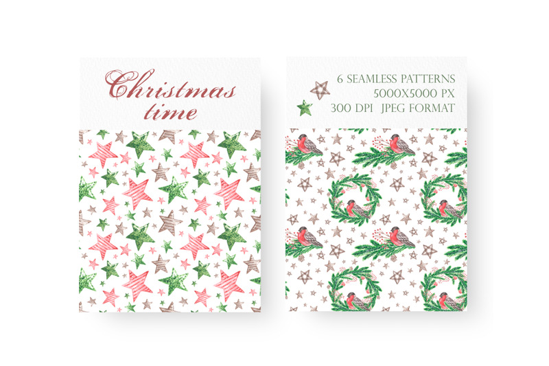 christmas-seamless-pattern-new-year-pattern-digital-paper-bullfinch