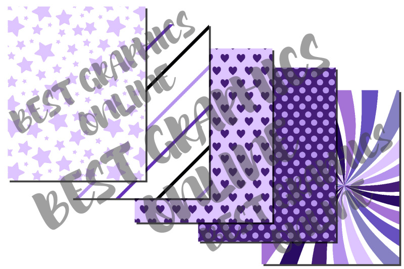 purple-and-black-violet-background-digital-papers-pack